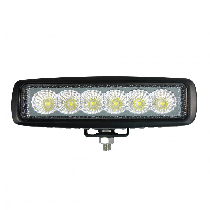 LED Autolamps Rectangular 6 x 3W LEDs Work Lamp - One Stop Truck Accessories Ltd