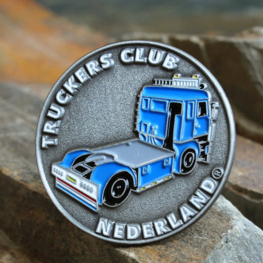 Scandi Souvenirs Truckers Club Netherlands - Pin - One Stop Truck Accessories Ltd