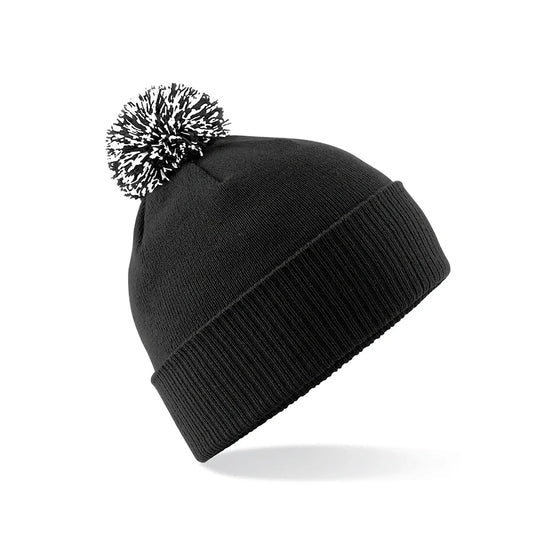 One Stop Truck Accessories One Stop Bobble Beanie - Black - One Stop Truck Accessories Ltd